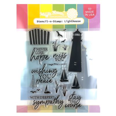 Stencil-n-Stamp Set - Lighthouse