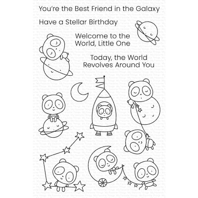 MFT Best Friends in the Galaxy Stamp