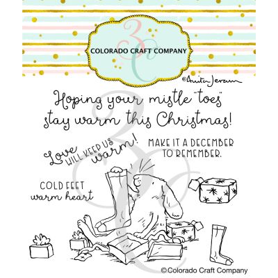 Mistle Toes Die by Anita Jeram for Colorado Craft Company for cardmaking and paper crafts.  UK Stockist, Seven Hills Crafts