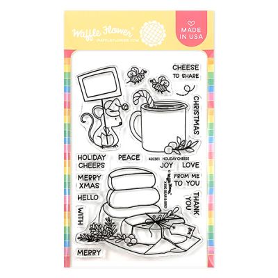 Holiday Cheese Stamp