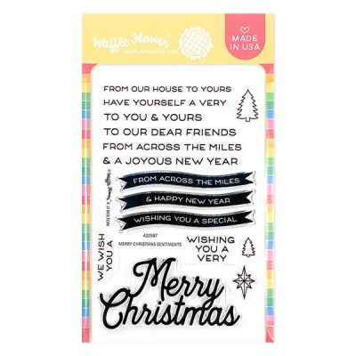 Merry Christmas Sentiments Stamp