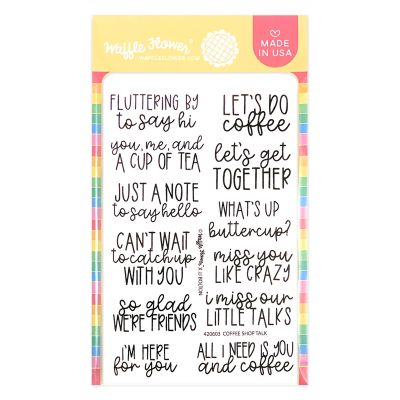 Coffee Shop Talk Stamp