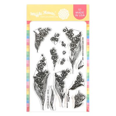 WF: Lily of the Valley (May Birth Flower) Stamp Set