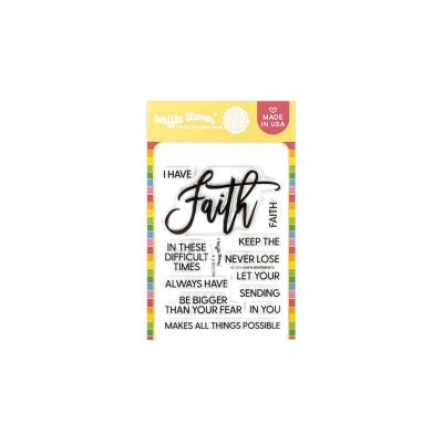 WF Faith Sentiments Stamp