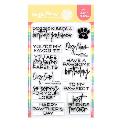 WF Pawfect Sentiments Stamp