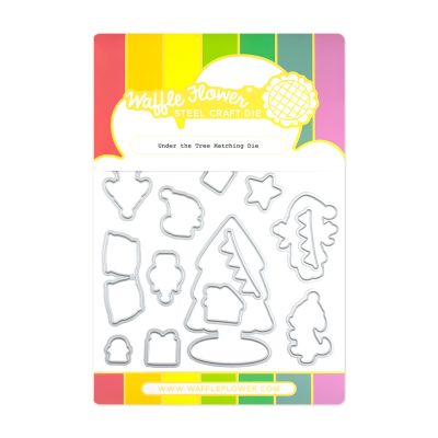Under The Tree Matching Die by Waffle Flower Crafts for cardmaking and paper crafts.  UK Stockist, Seven Hills Crafts