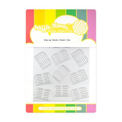 Pop Up Books Panel Die by Waffle Flower Crafts, UK Stockist, Seven Hills Crafts 5 star rated for customer service, speed of delivery and value