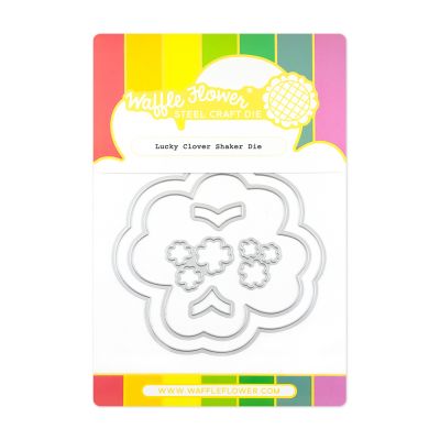 Lucky Clover Die by Waffle Flower Crafts for cardmaking and paper crafts.  UK Stockist, Seven Hills Crafts
