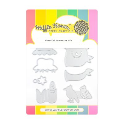 Waffle Flower Crafts Cheerful Scarecrow Die Set, to create Autumn images for seasonal cards