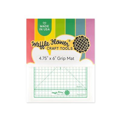 Grip Mat for holding stencils for paper crafting