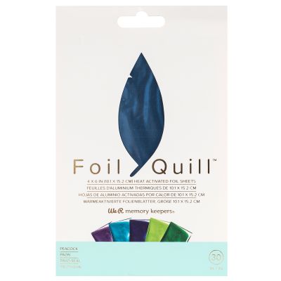 Foil Quill - Peacock Foil Pack (6 x 5 colours)