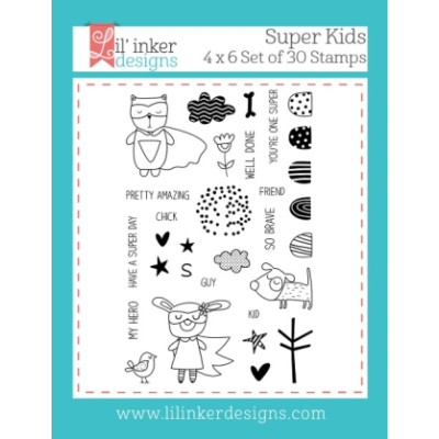 Lil Inker Designs Super Kids Stamp