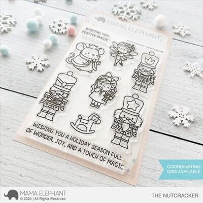 Mama Elephant The Nutcracker Die for creating nutcracker themed cards for Christmas