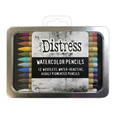 Distress Watercolor Woodless Pencils - SET 1