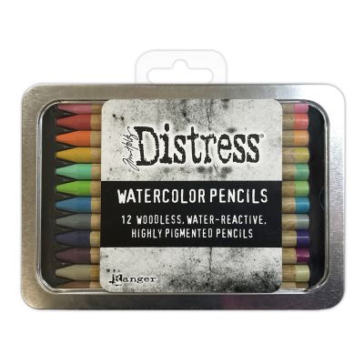Distress Watercolor Woodless Pencils - SET 2