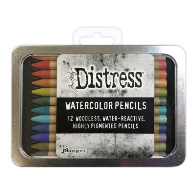Distress Watercolor Woodless Pencils - SET 3