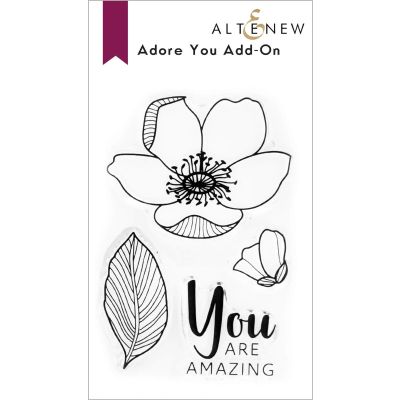 Adore You Add-on Stamp