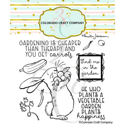 CCC Anita Jeram - Garden Therapy Stamp