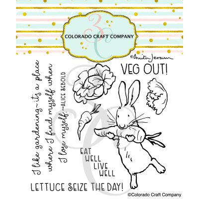 CCC Anita Jeram - Veg Out Stamp