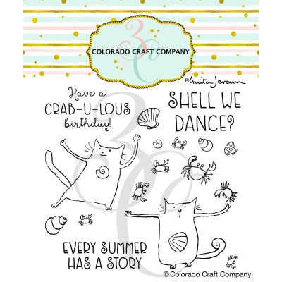 Anita Jeram Summer Story Die by Colorado Craft Company for cardmaking and paper crafts.  UK Stockist, Seven Hills Crafts