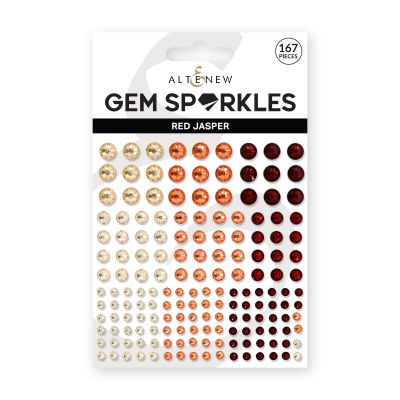 Gem Sparkles Red Jasper by Altenew, UK Stockist, Seven Hills Crafts 5 star rated for customer service, speed of delivery and value
