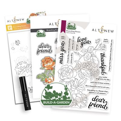 Altenew Build-A-Garden Branching Roses & Add-on Die Kit