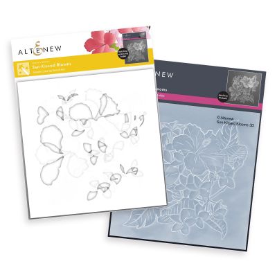 Altenew Sun-Kissed Blooms Embossing Folder and Stencil