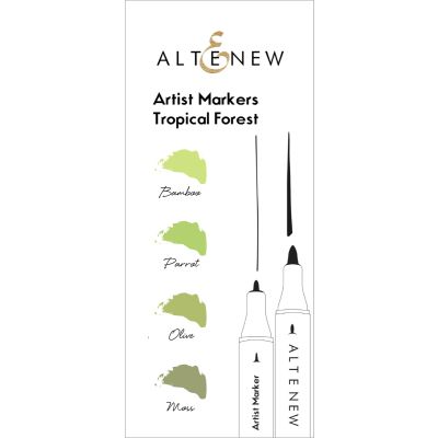 Artist Markers - Tropical Forest (4 pack)