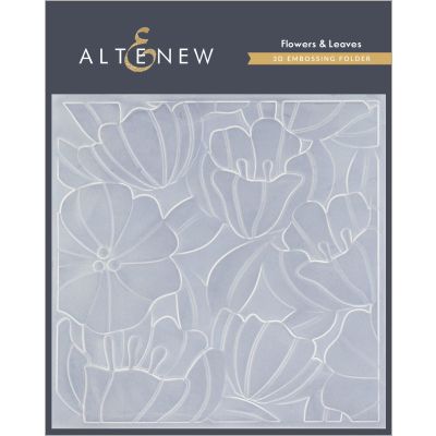 Flowers & Leaves 3D Embossing Folder