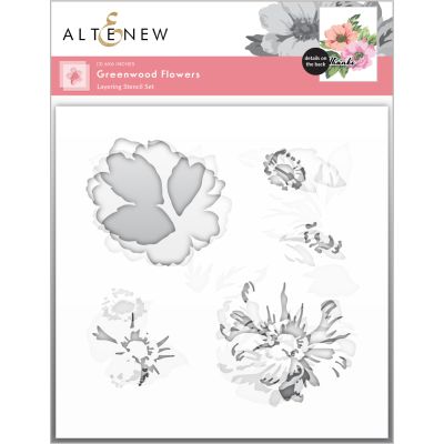 Greenwood Flowers Stencil Set (3 in 1)