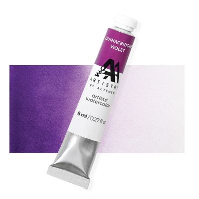 quinacridone violet artists quality watercolor paint tube by Altenew for cardmaking and paper crafting available from Seven Hills Crafts, UK Stockist, 5 star rated for customer service, speed of delivery and value