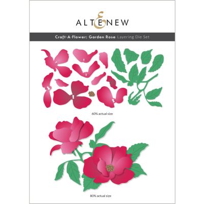 ALT Craft-A-Flower Garden Rose Layering Die Set