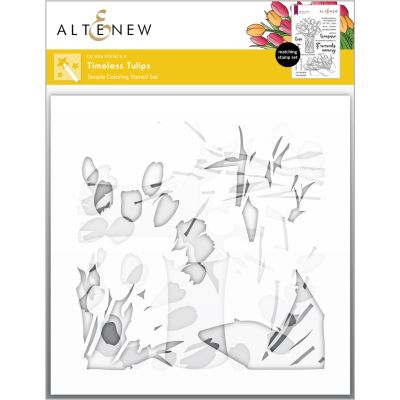 ALT Timeless Tulips Simple Coloring Stencil (3)