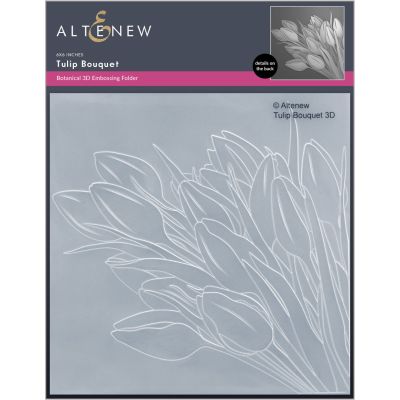 ALT Tulip Bouquet 3D Embossing Folder