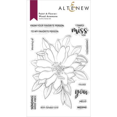 ALT Paint-A-Flower Wood Anemone Stamp