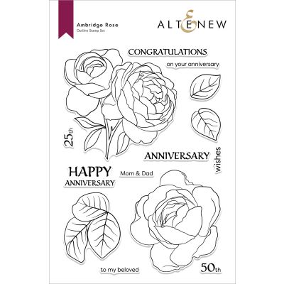 ALT Ambridge Rose Stamp Set