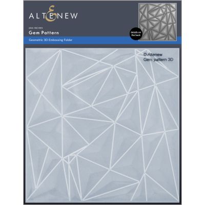 ALT Gem Pattern 3D Embossing Folder