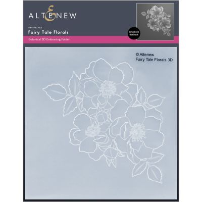 ALT Fairy Tale Florals 3D Embossing Folder