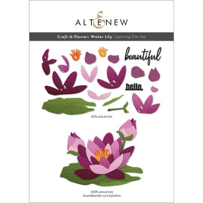 ALT Craft-A-Flower Water Lily Layering Die Set