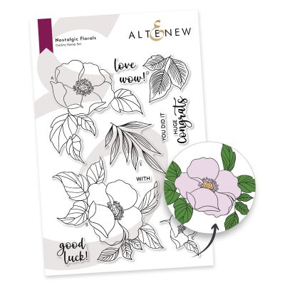 ALT Nostalgic Florals Stamp