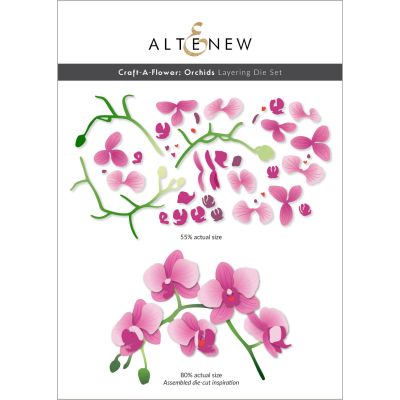 ALT Craft-A-Flower Orchids Layering Die