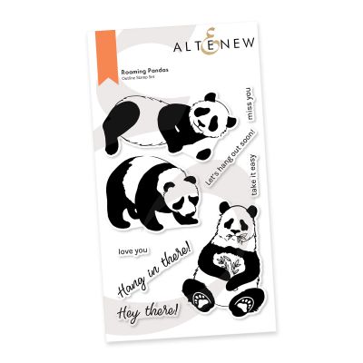 ALT Roaming Pandas Stamps