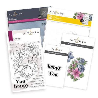 bold bouquet bundle by altenew for cardmaking and paper crafts.  UK Stockist, Seven Hills Crafts