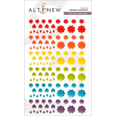 Altenew journey abroad enamel dots for cardmaking and paper crafts.  UK Stockist, Seven Hills Crafts