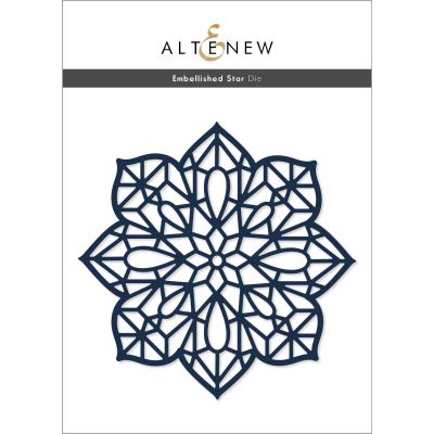 Altenew Embellished Star Die for cardmaking and paper crafts.  UK Stockist, Seven Hills Crafts