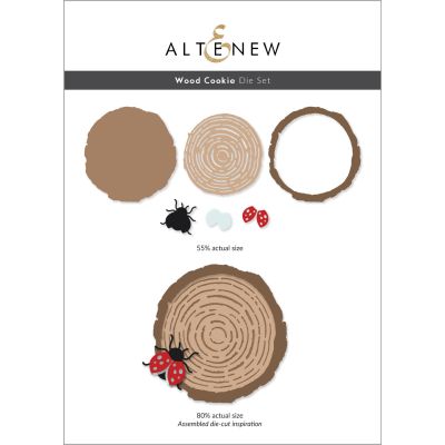 Altenew wood cookie die set for cardmaking and paper crafts.  UK Stockist, Seven Hills Crafts