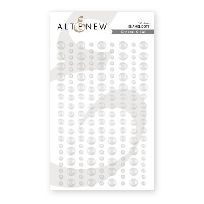 Crystal Clear Enamel Dots by AlteNew, Seven Hills Crafts 5 star rated for customer service, speed of delivery and value
