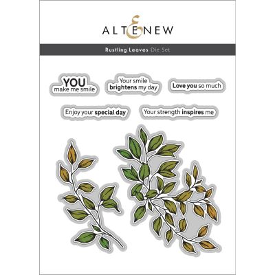 Rustling Leaves Die Set, by AlteNew, UK Stockist, Seven Hills Crafts 5 star rated for customer service, speed of delivery and value