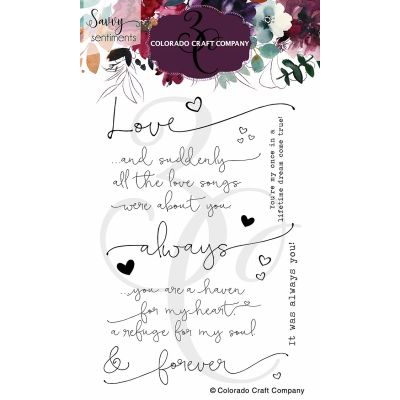Savvy Sentiments - Always and Forever Stamp