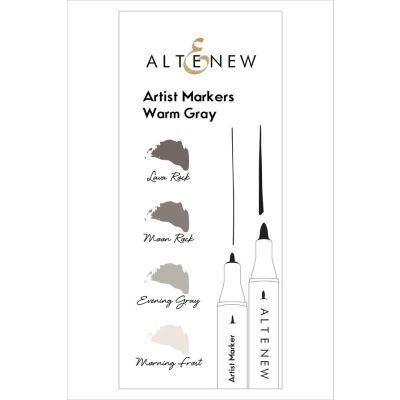 Artist Markers - Warm Grey (4 pack)